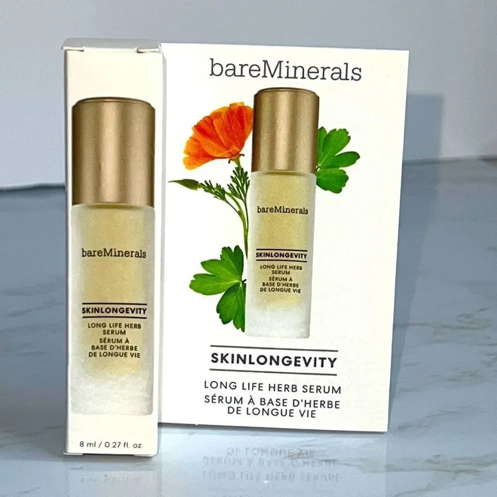 $9🌟 bareMinerals Skinlongevity Long Life Herb Serum